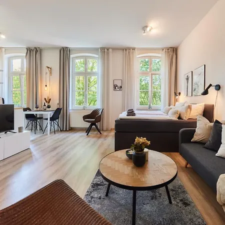 Studio3 Zentral Und Ruhig Mit Parkplatz, 5 Min Z Bali-T Und Gop, Boxspringbett Bad Oeynhausen Extérieur photo